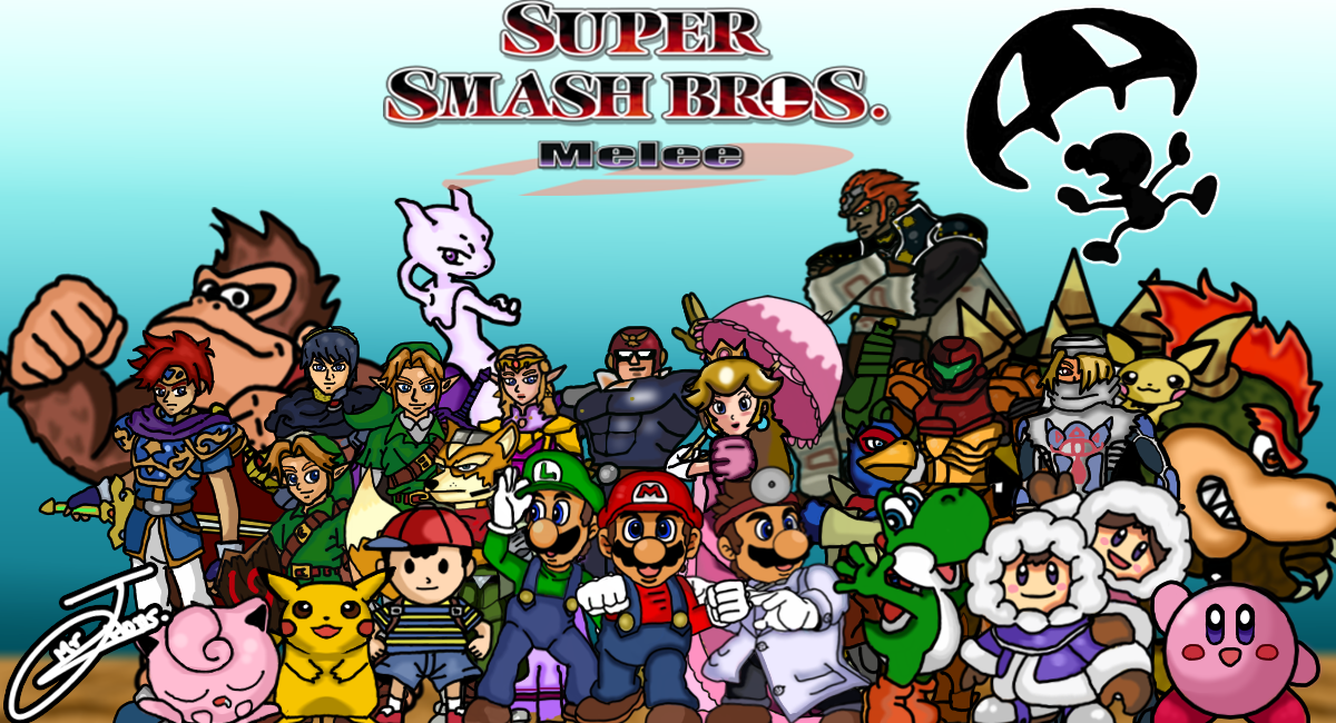 Super Smash Bros. Melee Roster by MrJhons900 on DeviantArt