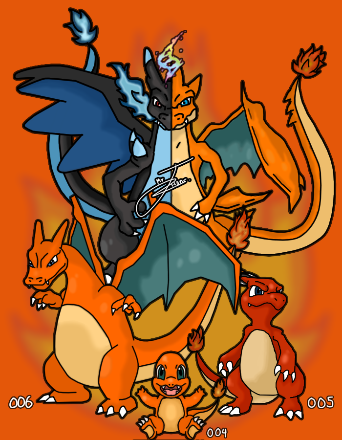 Mega Charizard X, Pokédex