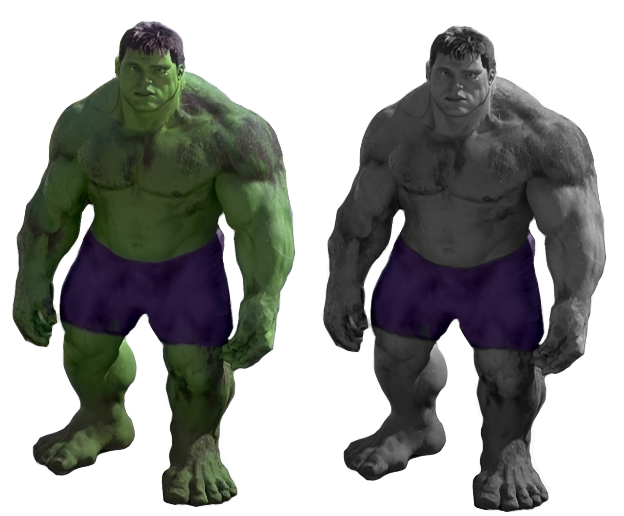 3 Color Hulk Hulk Grey Color