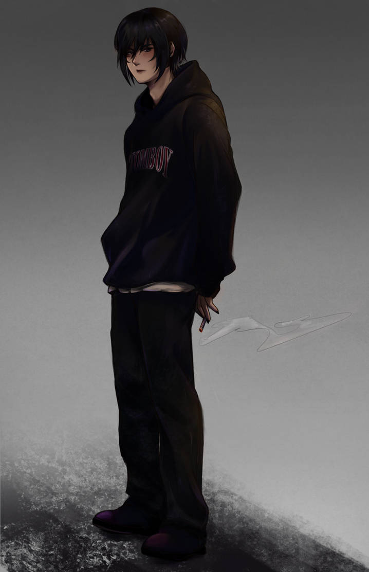 Casual emo Mikasa by yunjitsu on DeviantArt