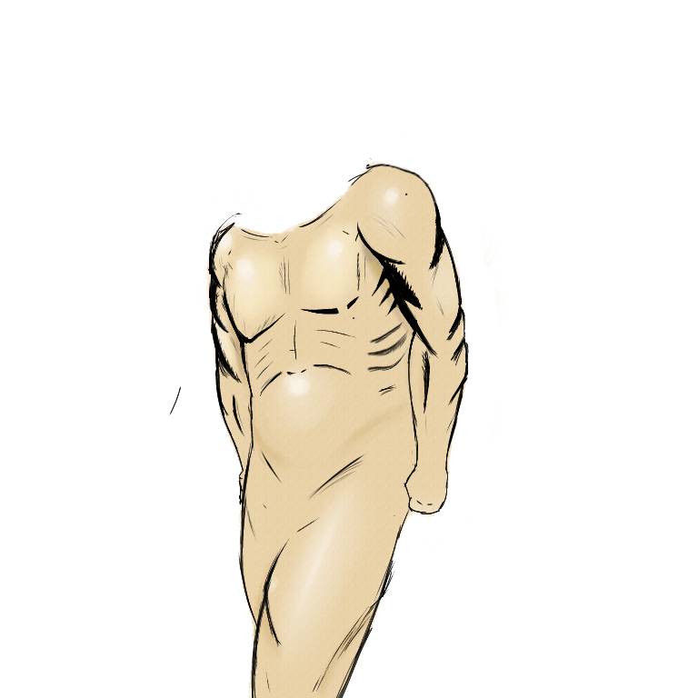 body painting practice (+ texture)