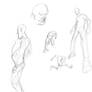 (Doodle) poses and pers