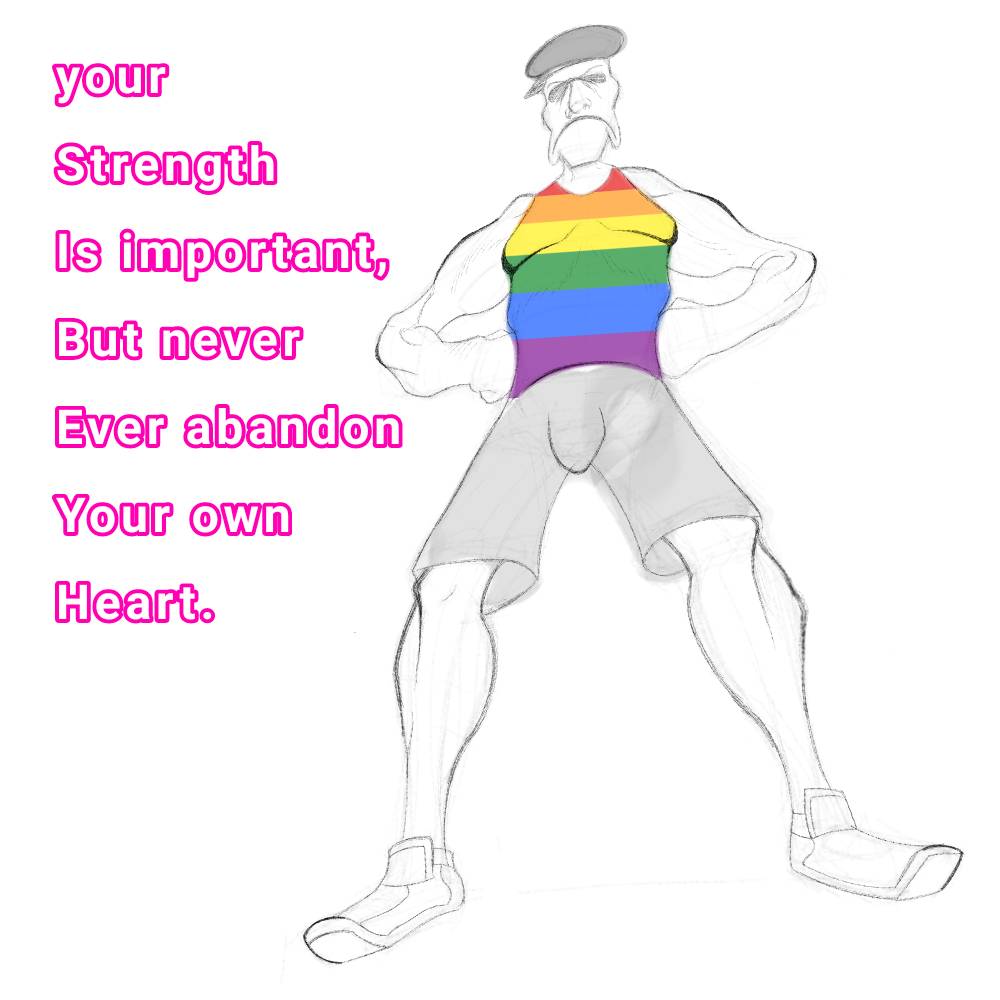 (Sketch) A strong heart
