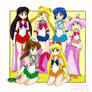 Sailor Senshi Group -Commission-