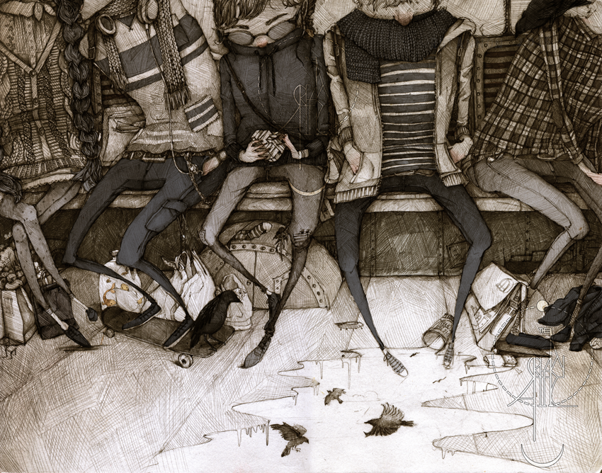 Bus Ride Deviantart Bus ride by Thecreakyattic on DeviantArt