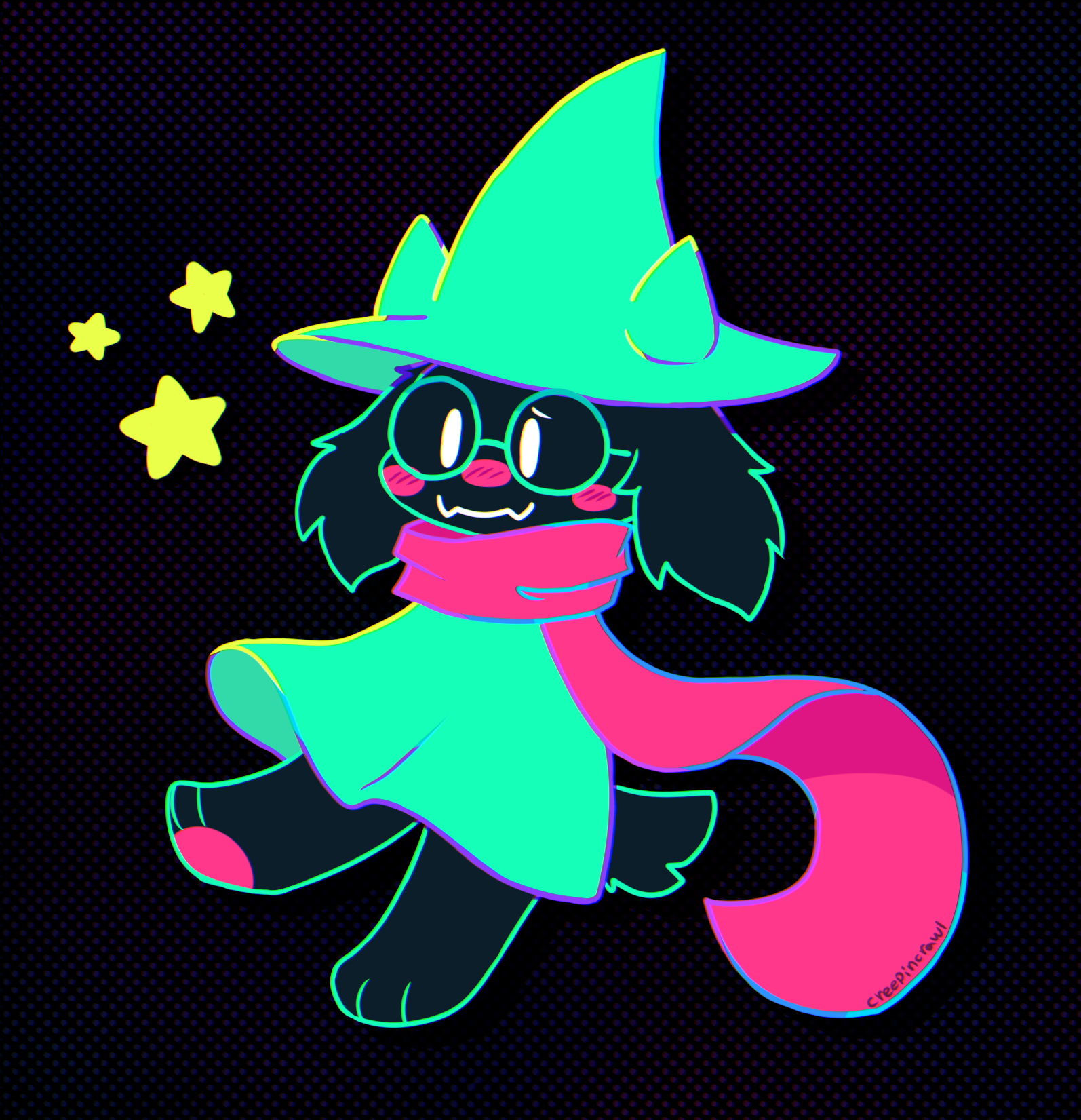 Ralsei by creepincrawlart on DeviantArt
