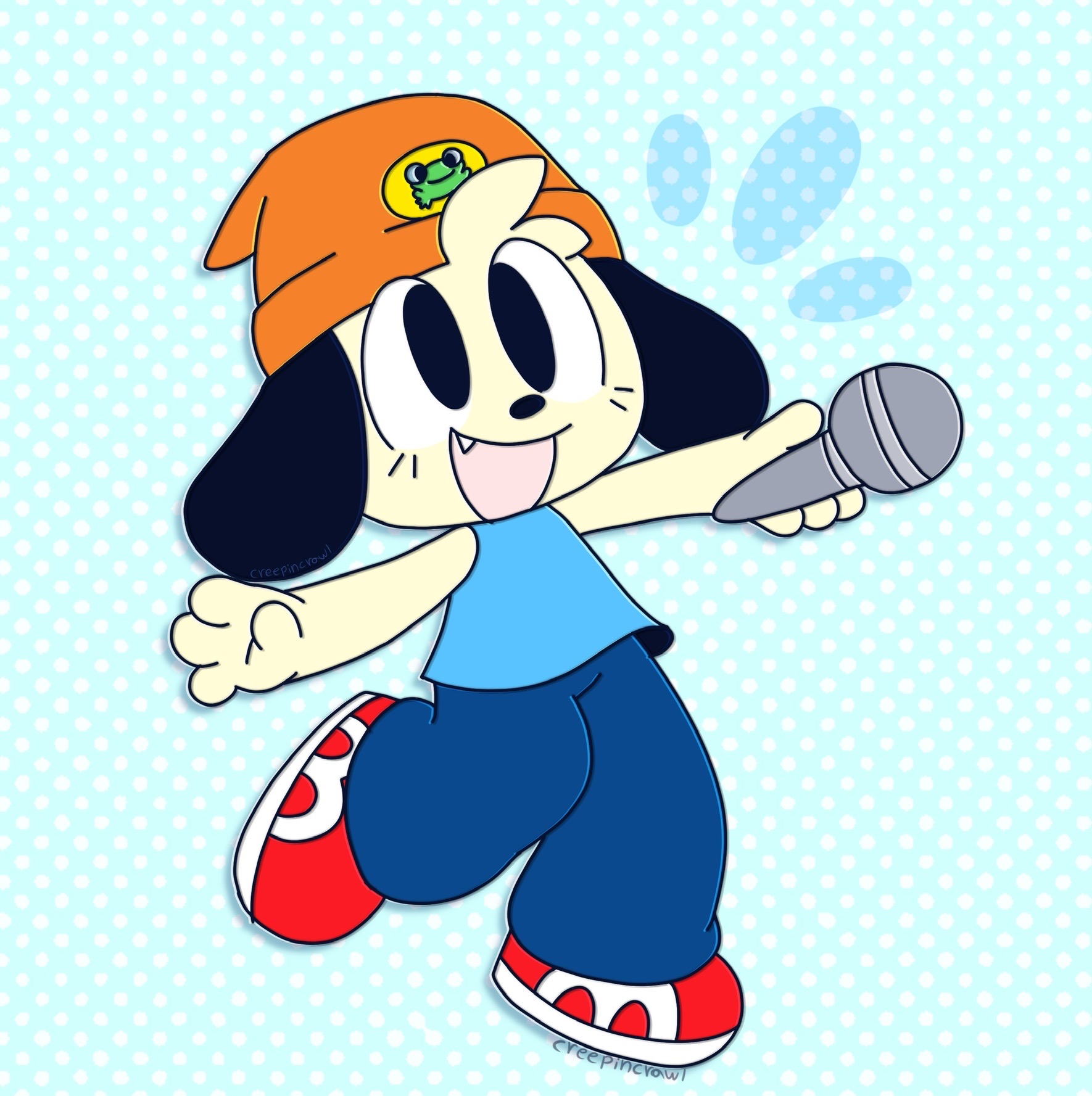 Parappa the rapper (and other characters) by Arcticatt on DeviantArt
