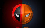Deadpool and Deathstroke Logo