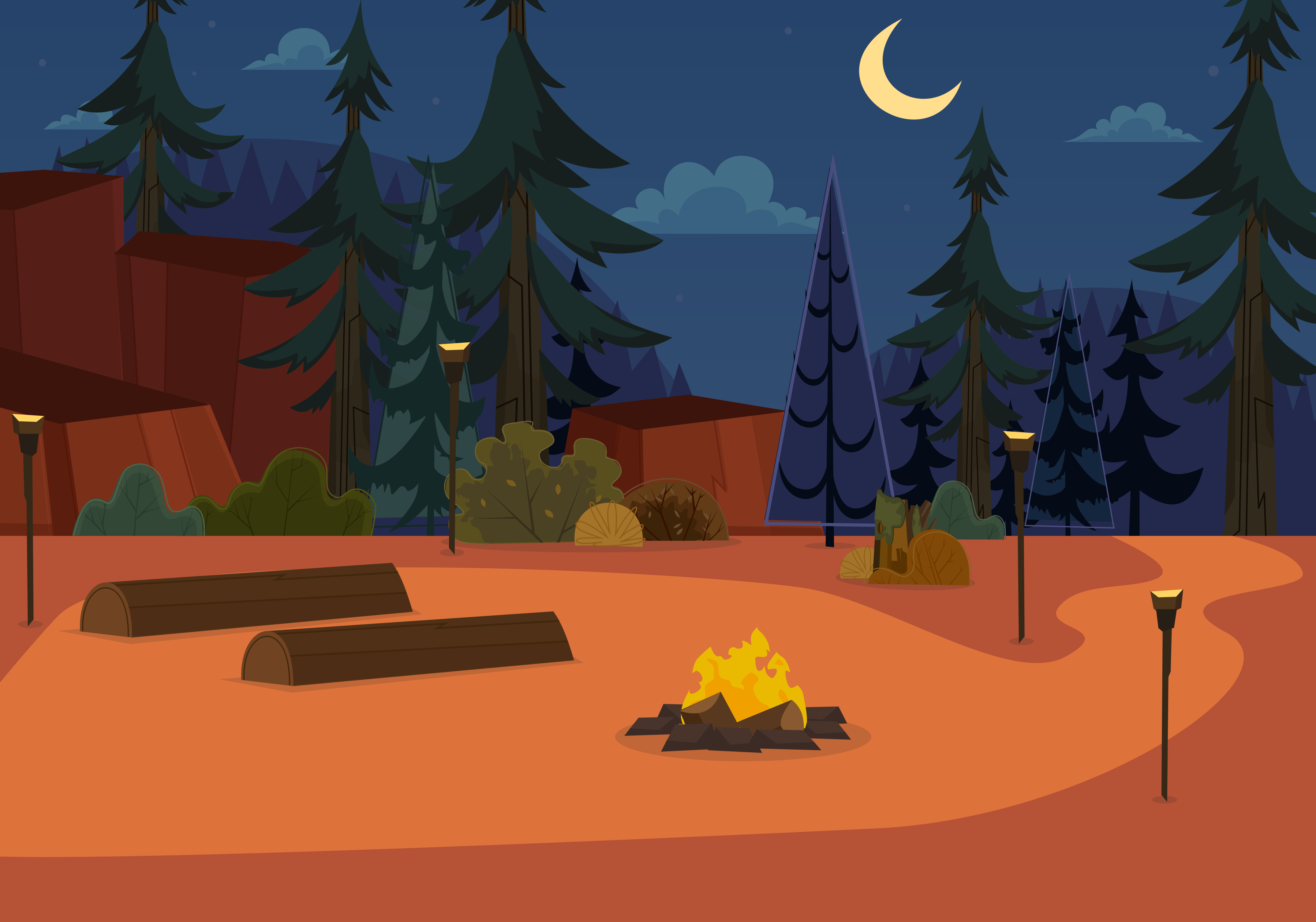 Total Drama - Elimination Ceremony Background by ZoA15 on DeviantArt