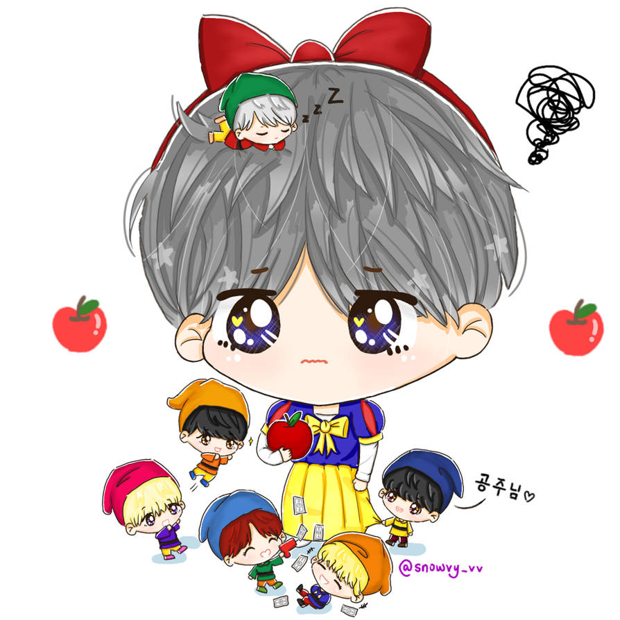 BTS V Snow White by Snowvy-Strawberry on DeviantArt BTS V Snow White by Snowvy-Strawberry on DeviantArt