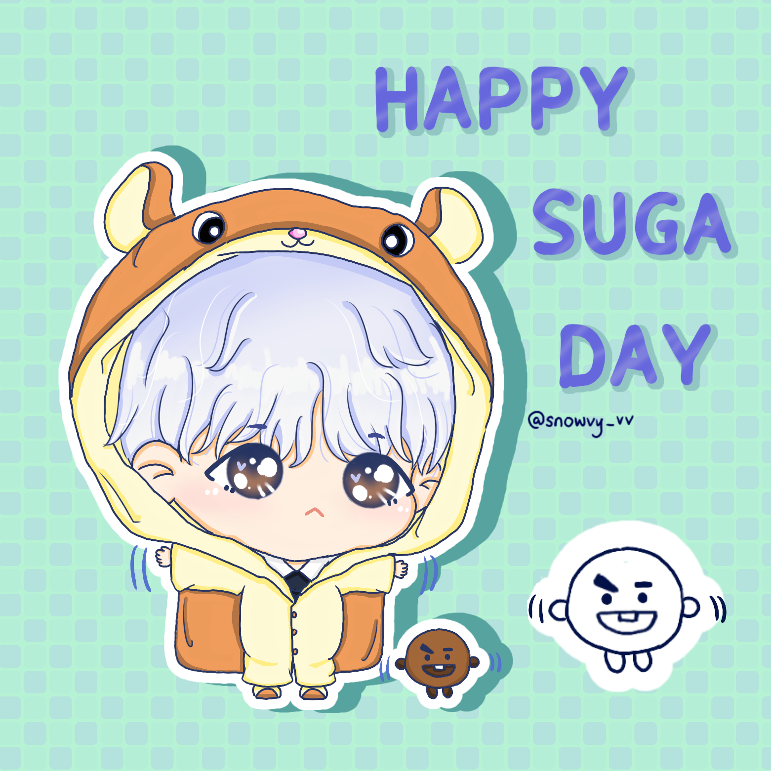 BTS Suga Happy Birthday