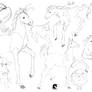 Doodles, sketches and studies