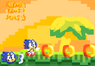 Pixilart - Sonic EXE in Green Hill by Sonic-Gamer