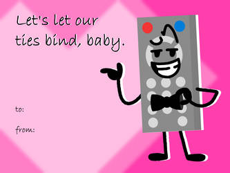 Hastily Made Valentine's Day Card