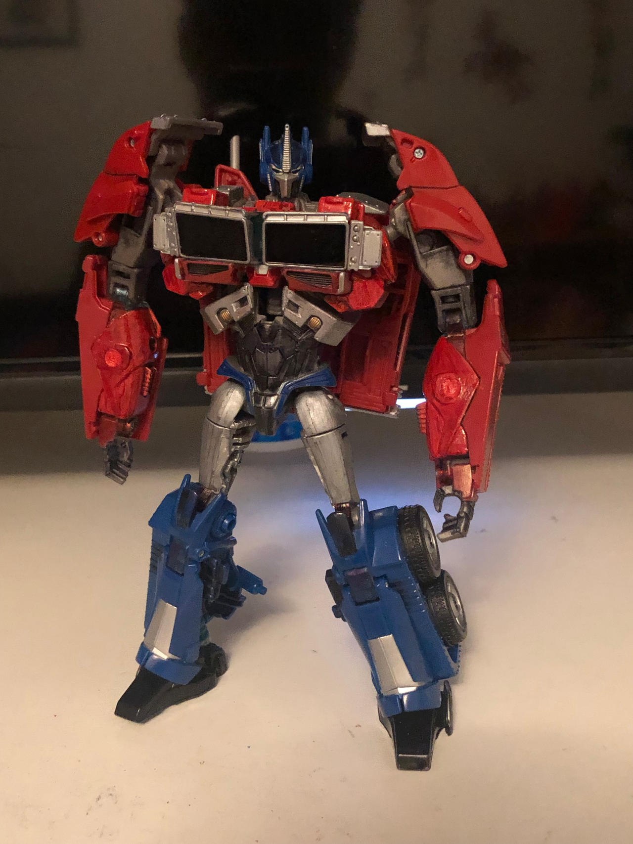 Red Ranger Optimus Prime Rid Voyager Optimus prime by OmegaRanger6th on DeviantArt