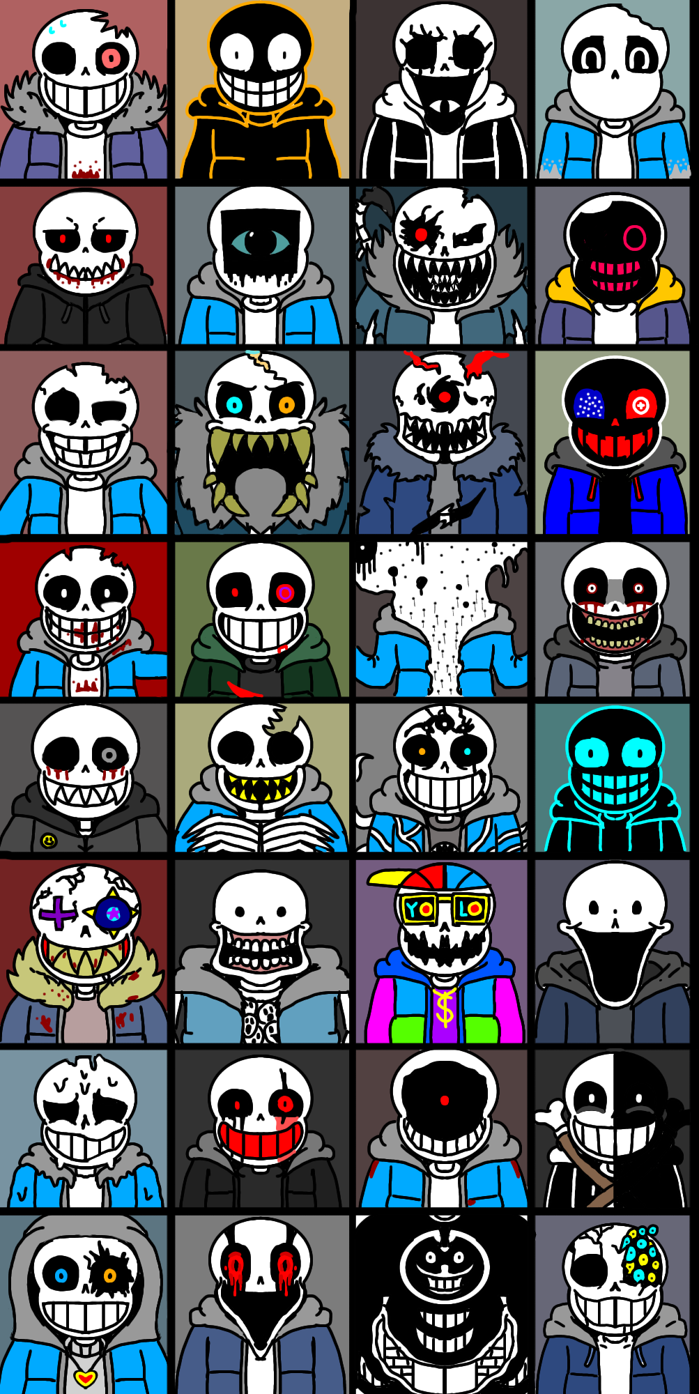 Horror Sans by Zeigiest on DeviantArt