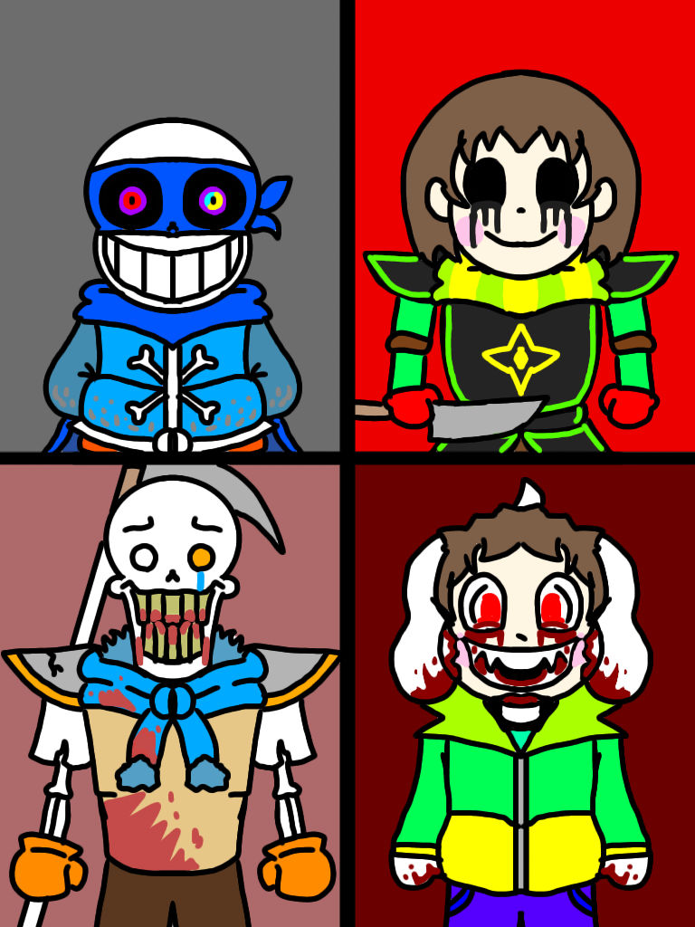 distrust trio!murder time trio by xiongao on DeviantArt