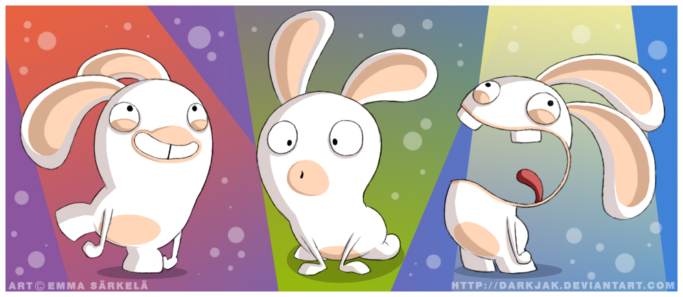 3 Little Rabbids by ZombiDJ on DeviantArt