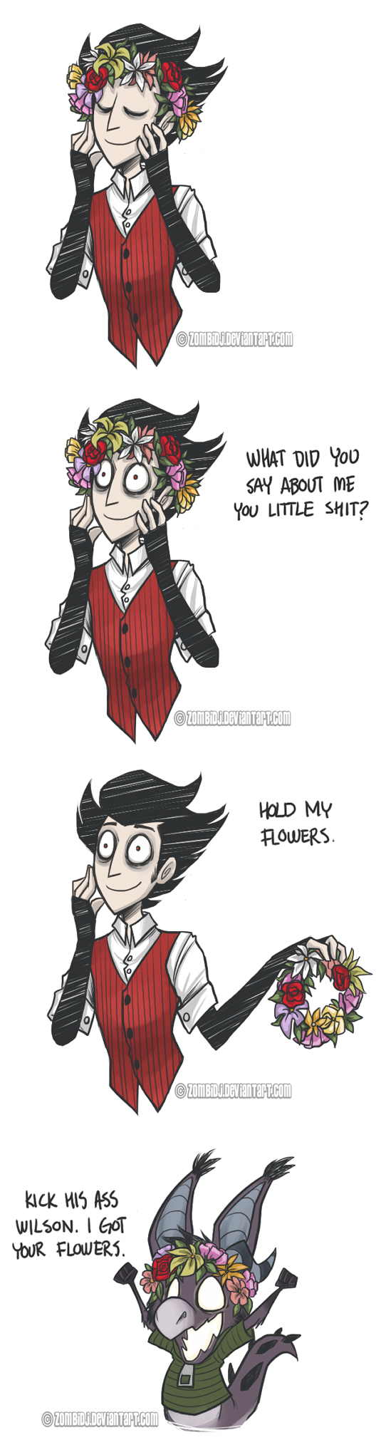 Hold my flowers [Don't Starve]