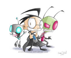 The Dib, Zim and Gir