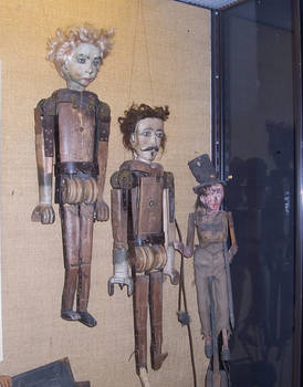 French Marionettes Stock