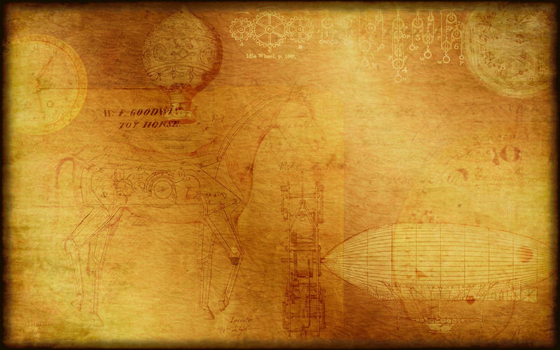 Steampunk Wallpaper-Background