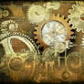 Steampunk Background STOCK