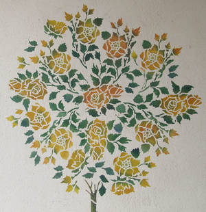ValerianaSTOCK Stencil Wall2