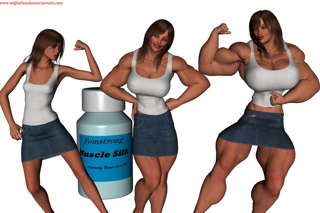 Female Muscle Growth by SteeleBlazer84 on DeviantArt