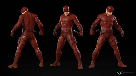 Daredevil 3D Model by Mattia Ruffo