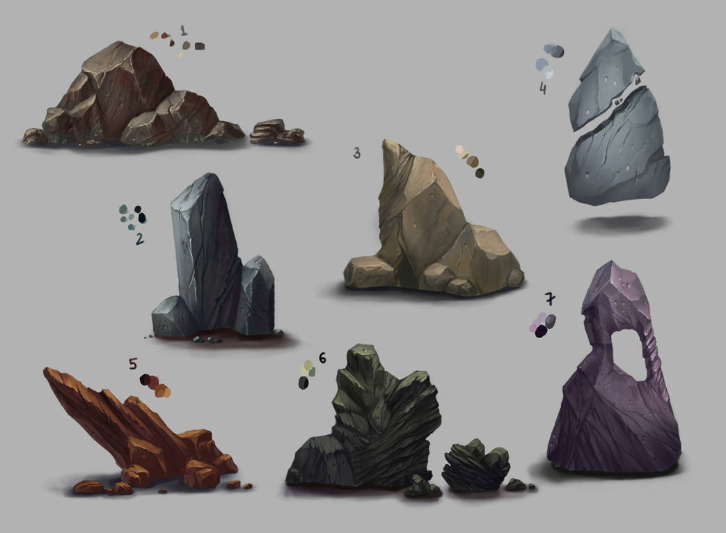 Rocks Stuff by ShadowOfSunshine on DeviantArt