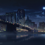 New York Skyline | Visual Novel Background