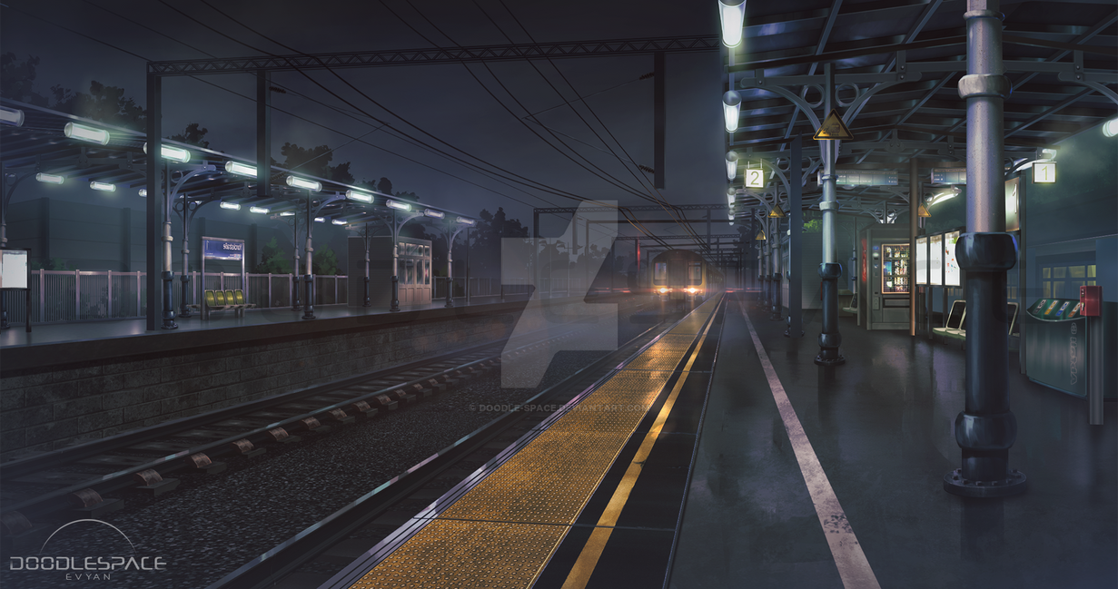 Train Station Background Illustration Art By Doodle space On DeviantArt train-station-background-illustration-art-by-doodle-space-on-deviantart