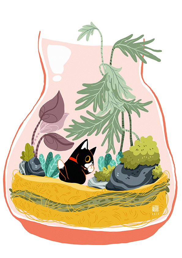 Kuro Neko Terrarium [5]