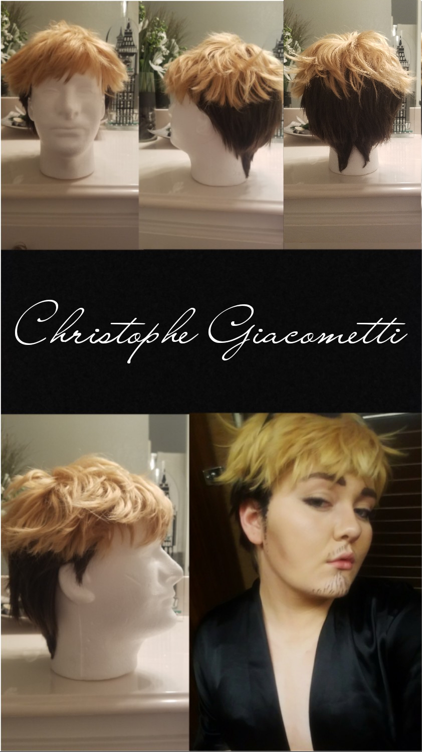 .:Cosplay Wig:. Christophe Giacometti