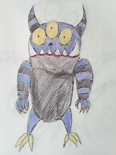 Random monster by Invaderskull1995 on DeviantArt