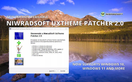NiwradSoft UxTheme Patcher v2.0