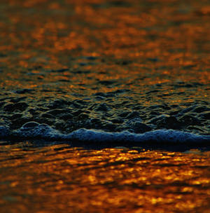 Sunset on the waves 3