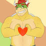 Bowser Giving His Heart Out To You