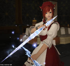 My FFXIV Character as she is now.