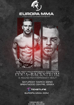 Europa MMA OFFICIAL Poster