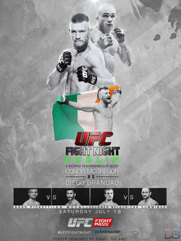 UFC Fight Night - Dublin (Unofficial Poster)