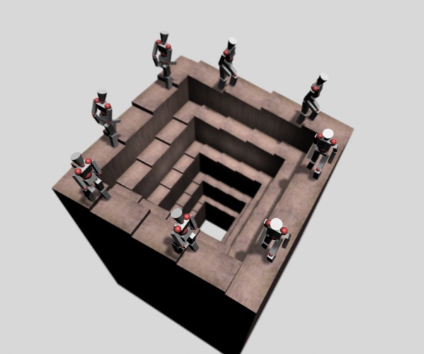 Impossible stair