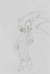 Sonic the Hedgehog {Rough Sketch}