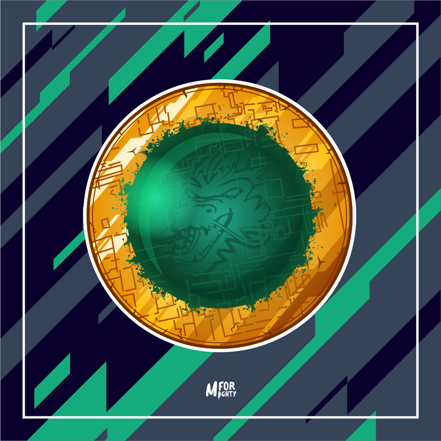 Power Rangers 2017 Green Coin by TheOneWithTheStuff on DeviantArt