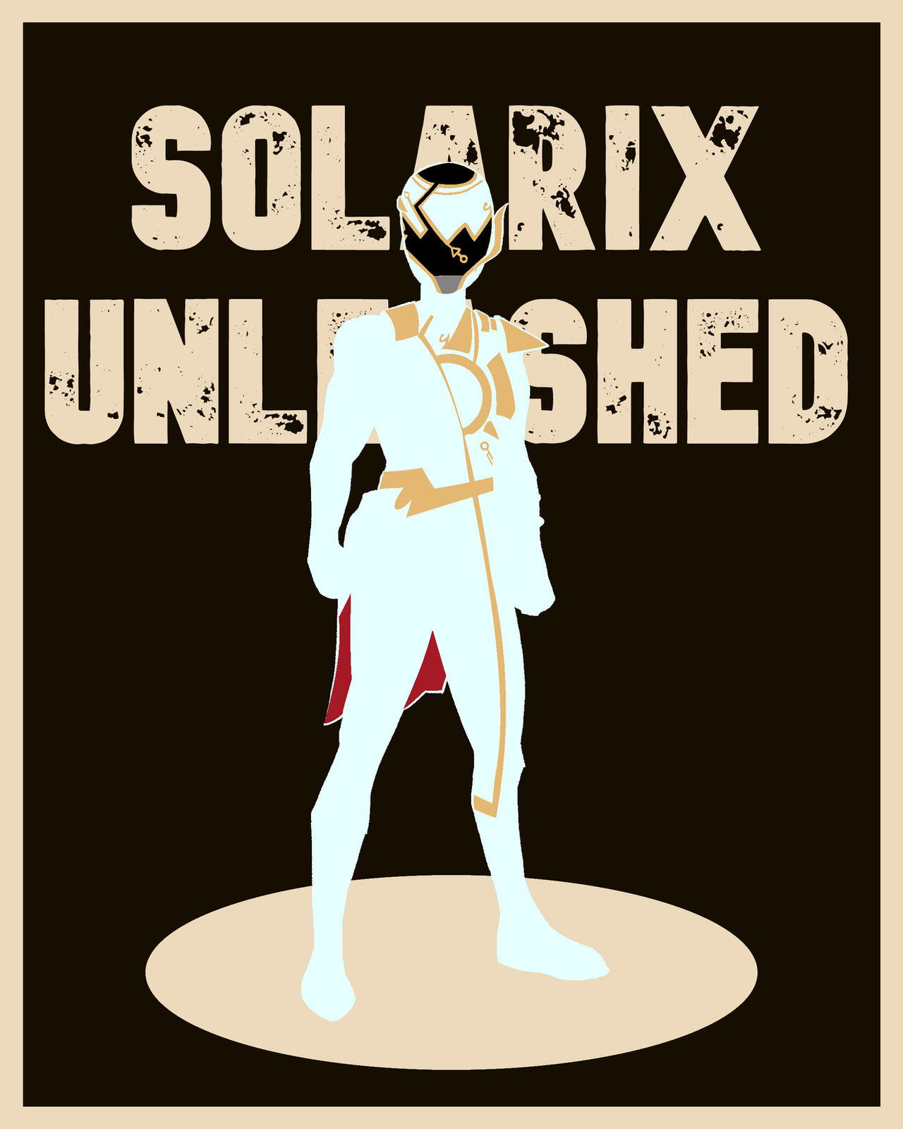 Power Rangers Solar Ranger Power Rangers Poster - Solar White Ranger v3 by TheOneWithTheStuff on ...