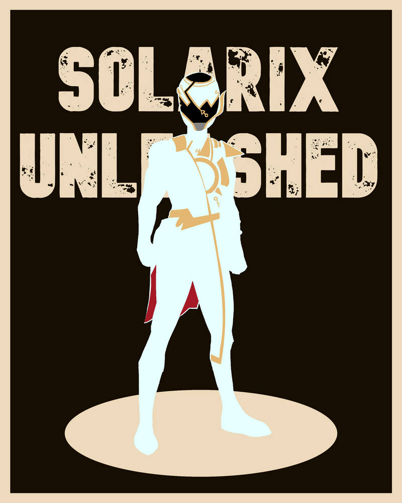 Power Rangers Poster - Solar White Ranger v3 by TheOneWithTheStuff on ...