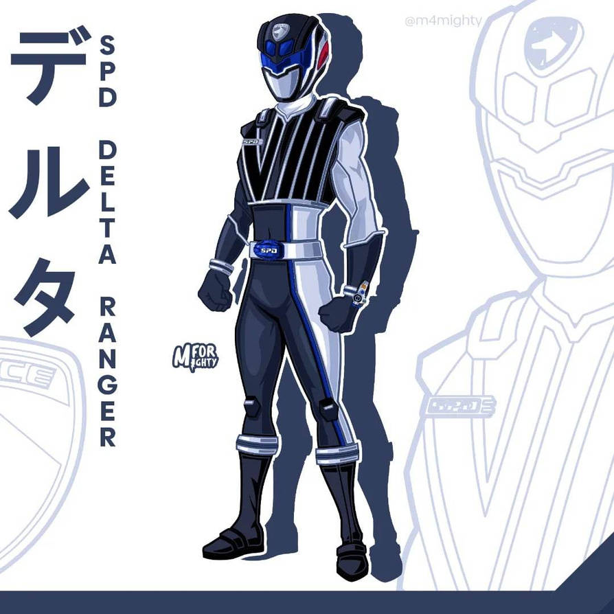 Edgar Skrale, SPD Delta Ranger by TheOneWithTheStuff on DeviantArt