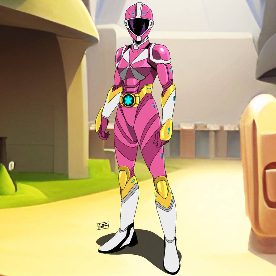 Power Rangers 2017 - Pink Lightspeed Rescue Ranger by ...