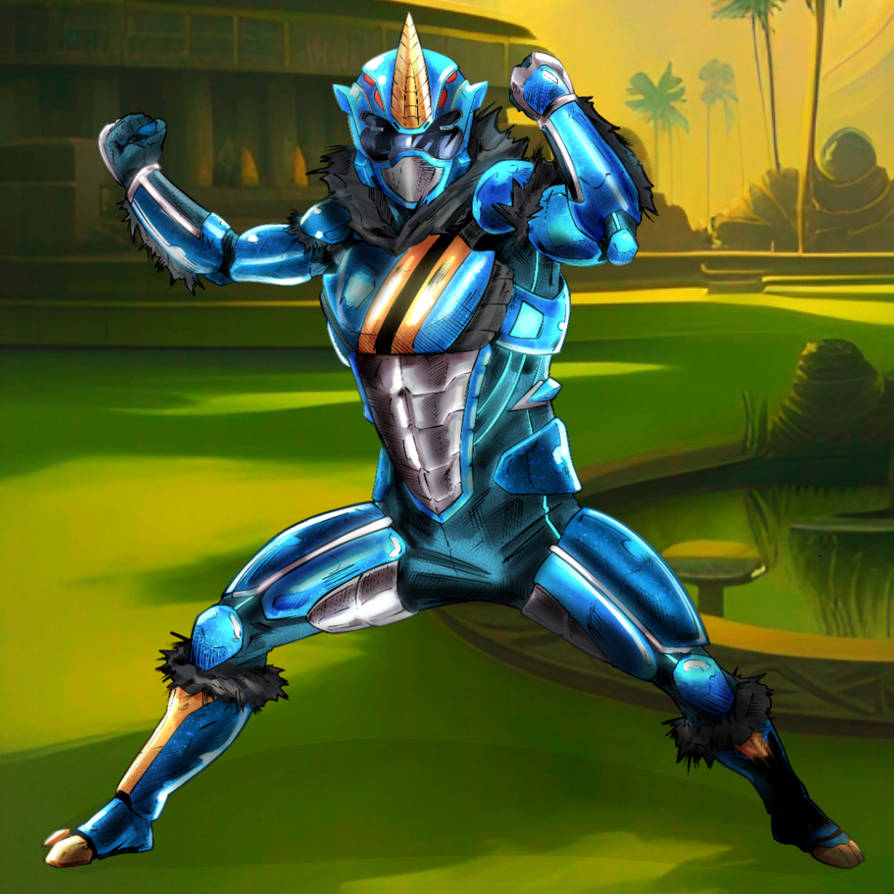 Power Rangers 2017 - Cyan Wild Force Ranger by TheOneWithTheStuff on ...